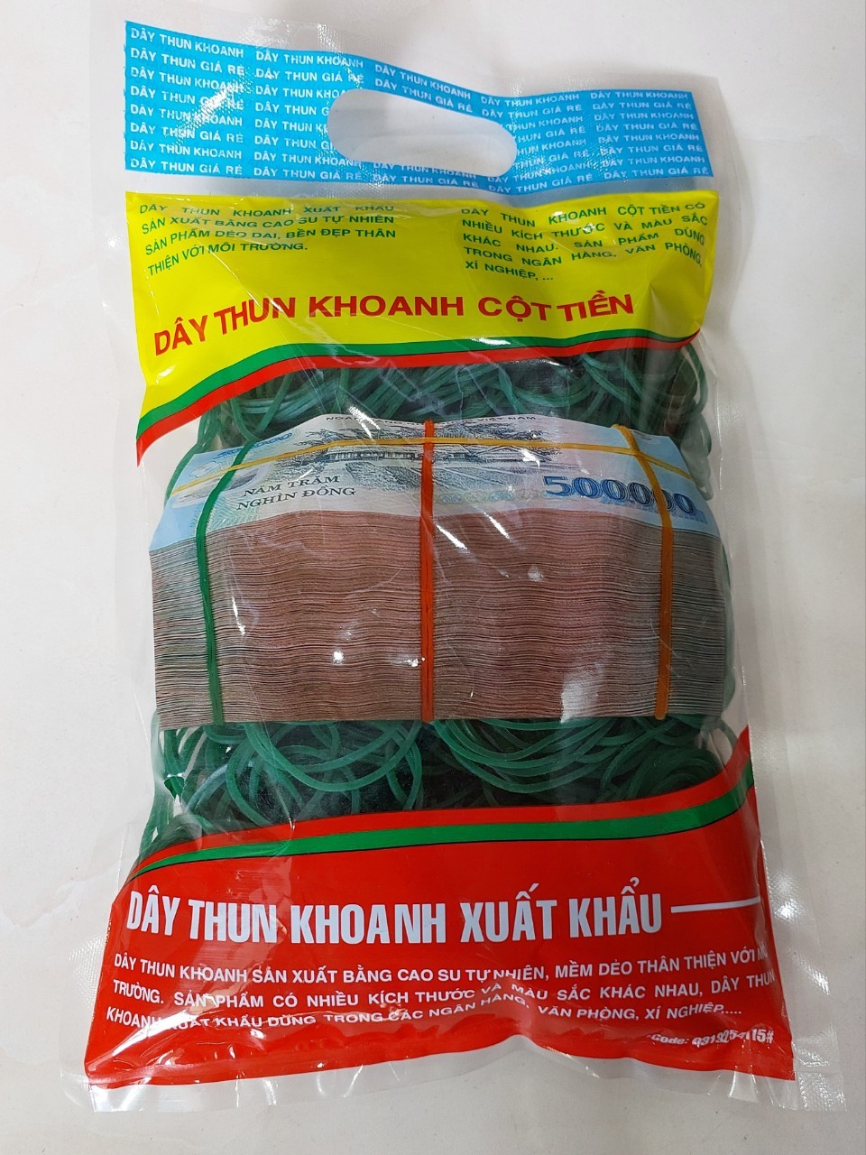 Dây thun cột tiền